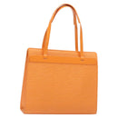 LOUIS VUITTON Epi Croisette PM Tote Bag Orange Mandarin M5249H LV Auth 126209-1