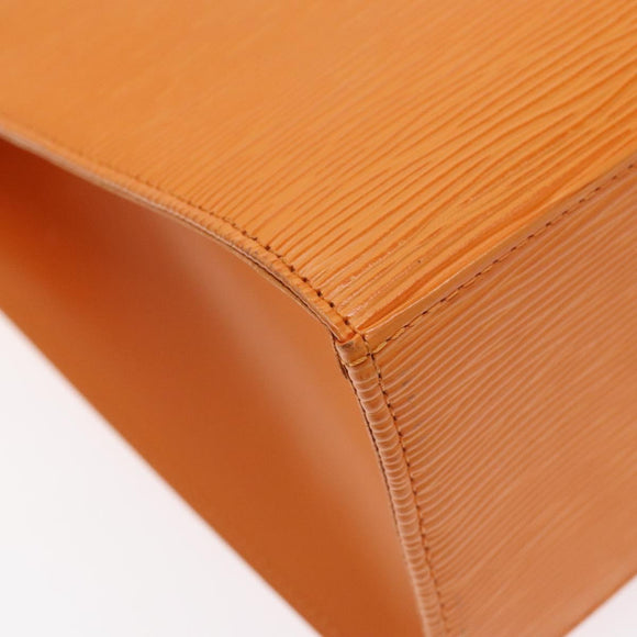 LOUIS VUITTON Epi Croisette PM Tote Bag Orange Mandarin M5249H LV Auth 126209