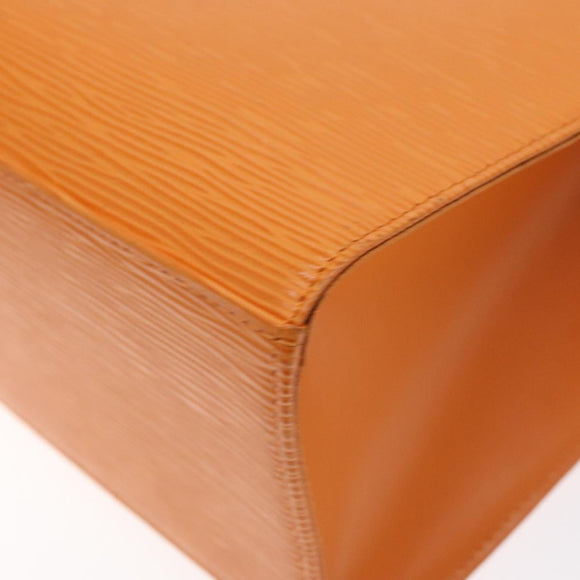 LOUIS VUITTON Epi Croisette PM Tote Bag Orange Mandarin M5249H LV Auth 126209