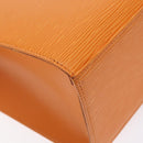 LOUIS VUITTON Epi Croisette PM Tote Bag Orange Mandarin M5249H LV Auth 126209-13