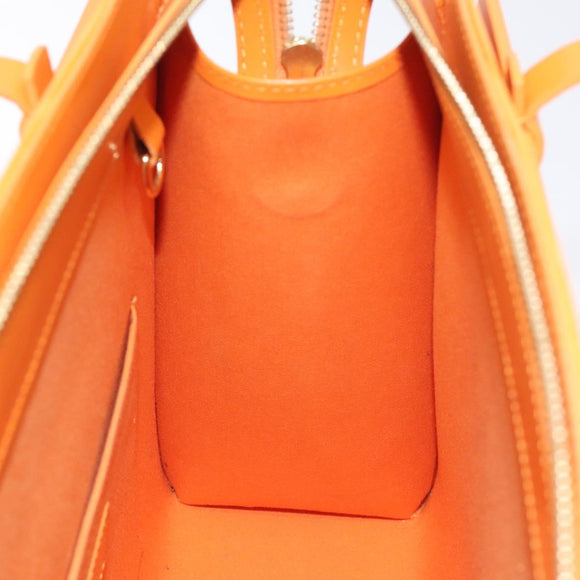 LOUIS VUITTON Epi Croisette PM Tote Bag Orange Mandarin M5249H LV Auth 126209