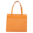 LOUIS VUITTON Epi Croisette PM Tote Bag Orange Mandarin M5249H LV Auth 126209-2
