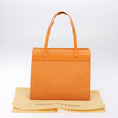 LOUIS VUITTON Epi Croisette PM Tote Bag Orange Mandarin M5249H LV Auth 126209-22