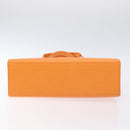 LOUIS VUITTON Epi Croisette PM Tote Bag Orange Mandarin M5249H LV Auth 126209-9