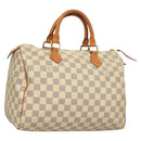 LOUIS VUITTON Damier Azur Speedy 30 Hand Bag N41533 LV Auth 126212-1