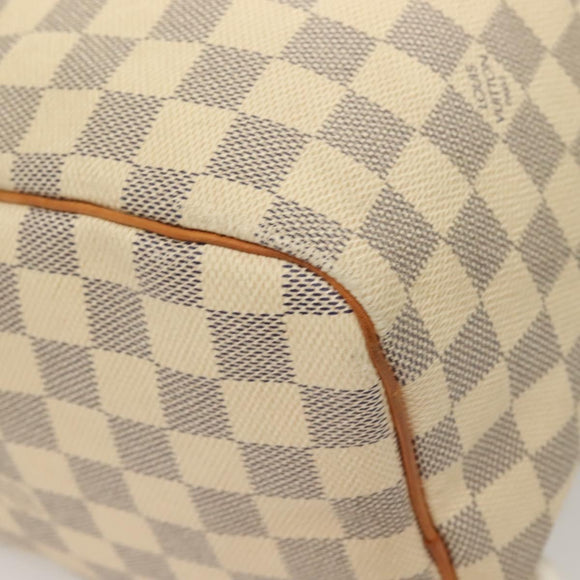 LOUIS VUITTON Damier Azur Speedy 30 Hand Bag N41533 LV Auth 126212