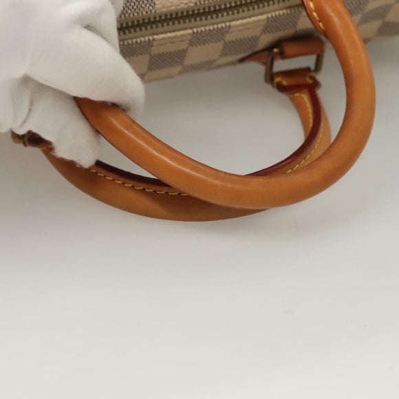 LOUIS VUITTON Damier Azur Speedy 30 Hand Bag N41533 LV Auth 126212