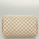 LOUIS VUITTON Damier Azur Speedy 30 Hand Bag N41533 LV Auth 126212-9