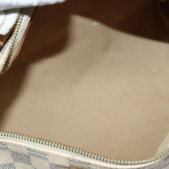 LOUIS VUITTON Damier Azur Speedy 30 Hand Bag N41533 LV Auth 126214