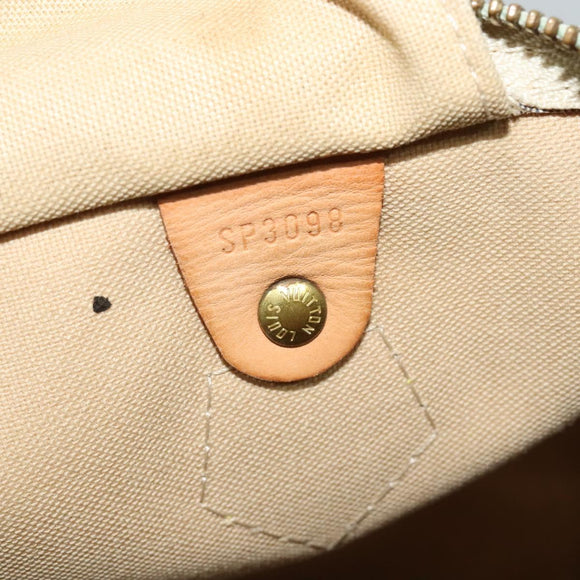 LOUIS VUITTON Damier Azur Speedy 30 Hand Bag N41533 LV Auth 126214