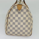 LOUIS VUITTON Damier Azur Speedy 30 Hand Bag N41533 LV Auth 126214-4