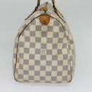 LOUIS VUITTON Damier Azur Speedy 30 Hand Bag N41533 LV Auth 126214-5