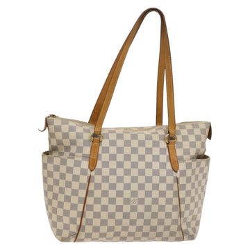 LOUIS VUITTON Damier Azur Totally MM Tote Bag N51262 LV Auth 126221