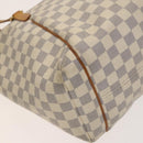 LOUIS VUITTON Damier Azur Totally MM Tote Bag N51262 LV Auth 126221-11