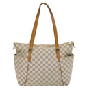 LOUIS VUITTON Damier Azur Totally MM Tote Bag N51262 LV Auth 126221-3