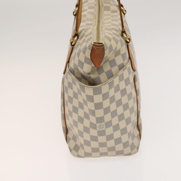 LOUIS VUITTON Damier Azur Totally MM Tote Bag N51262 LV Auth 126221
