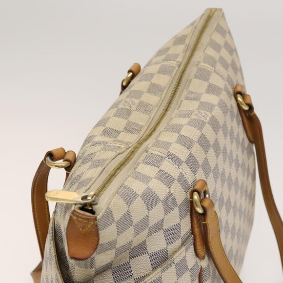 LOUIS VUITTON Damier Azur Totally MM Tote Bag N51262 LV Auth 126221