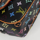 LOUIS VUITTON Monogram Multicolor Gracie MM Hand Bag Black M92591 Auth 126225SV-14