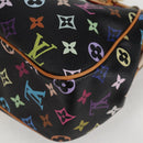 LOUIS VUITTON Monogram Multicolor Gracie MM Hand Bag Black M92591 Auth 126225SV-17