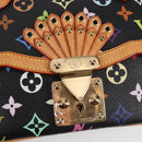 LOUIS VUITTON Monogram Multicolor Gracie MM Hand Bag Black M92591 Auth 126225SV-18