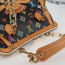 LOUIS VUITTON Monogram Multicolor Gracie MM Hand Bag Black M92591 Auth 126225SV-6
