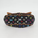 LOUIS VUITTON Monogram Multicolor Gracie MM Hand Bag Black M92591 Auth 126225SV-5