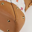 LOUIS VUITTON Monogram Multicolor Judy GM Shoulder Bag White M40253 Auth 126227V-11