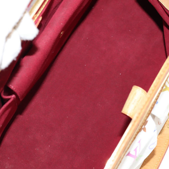 LOUIS VUITTON Monogram Multicolor Judy GM Shoulder Bag White M40253 Auth 126227V