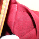 LOUIS VUITTON Monogram Multicolor Judy GM Shoulder Bag White M40253 Auth 126227V-20