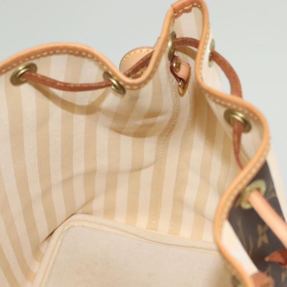 LOUIS VUITTON Monogram Rayure Petit Noe Shoulder Bag M40564 LV Auth 126228V