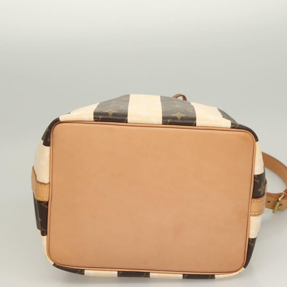 LOUIS VUITTON Monogram Rayure Petit Noe Shoulder Bag M40564 LV Auth 126228V