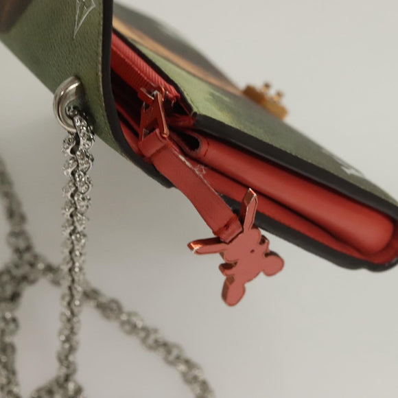 LOUIS VUITTON Masters Collection Pochette Chain Bag Pink M64626 LV Auth 126235