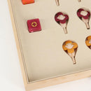 LOUIS VUITTON Vivienne Pegboard Game Wood Beige LV Auth 126237SM-17