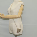 CHANEL Camellia COCO Mark Chain Pouch metal Gold AP2890 CC Auth 126238SM-21