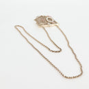 CHANEL Camellia COCO Mark Chain Pouch metal Gold AP2890 CC Auth 126238SM-7