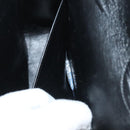 CHANEL Matelasse 25 Double Flap Chain Bag Canvas White Silver CC Auth 126243SV-25