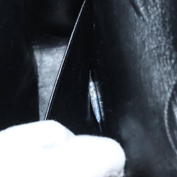 CHANEL Matelasse 25 Double Flap Chain Bag Canvas White Silver CC Auth 126243SV