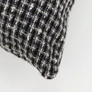 CHANEL Girl Chanel Jacket Shoulder Bag tweed Black White CC Auth 126244V-18