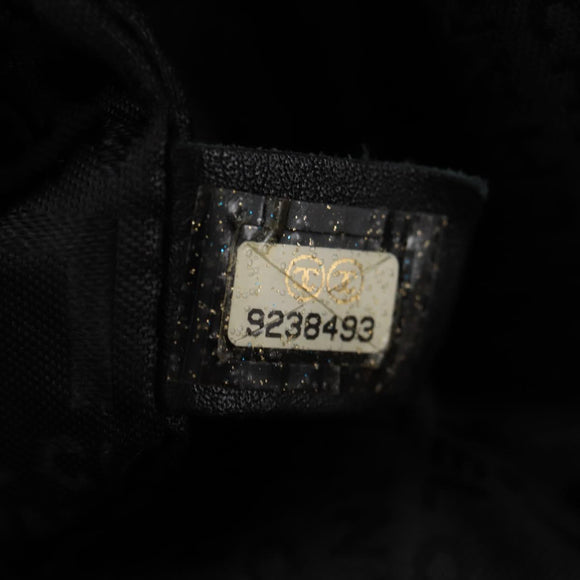 CHANEL Girl Chanel Jacket Shoulder Bag tweed Black White CC Auth 126244V