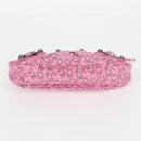 BALENCIAGA luka Goal Hand Bag Leather 2way Pink Silver 695814 Auth 126245M-5