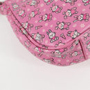 BALENCIAGA luka Goal Hand Bag Leather 2way Pink Silver 695814 Auth 126245M-17