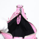 BALENCIAGA luka Goal Hand Bag Leather 2way Pink Silver 695814 Auth 126245M-21