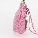 BALENCIAGA luka Goal Hand Bag Leather 2way Pink Silver 695814 Auth 126245M-4
