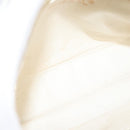 CHANEL Chain Shoulder Bag Lamb Skin White Gold CC Auth 126253-17