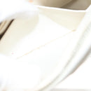 CHANEL Chain Shoulder Bag Lamb Skin White Gold CC Auth 126253-22