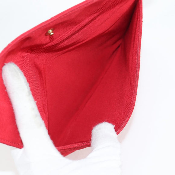 CHANEL Matelasse Chain Shoulder Bag cotton Black Gold CC Auth 126255V