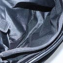 CELINE Tote Bag Nylon Black Gold Auth 126261-21