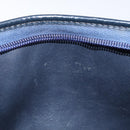 Christian Dior Trotter Canvas Shoulder Bag Navy Gold Auth 126267-17