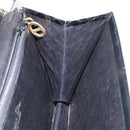 Christian Dior Shoulder Bag Enamel Black Gold Auth 126269-19