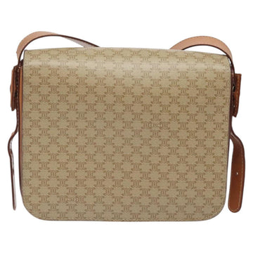 CELINE Macadam Canvas Shoulder Bag PVC Beige Auth 126270 - 0